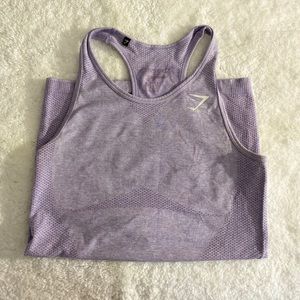 Gymshark light purple tank top